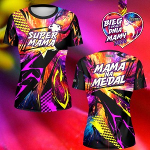 Bieg z okazji Dnia Mamy 2026 - pakiet rozszerzony z koszulką fullprint